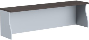 Надставка на стол НС-3 Беларусь Венге Магия/Метталик 1400*300*400 IMAGO