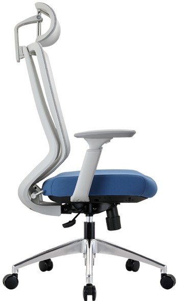 Кресло для руководителя CHAIRMAN 580 серый пластик