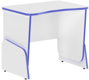 Стол STG 7050 Белый/Дельфт (Синий) 700х500х595/695