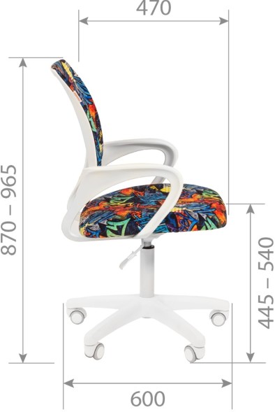 Детское кресло CHAIRMAN KIDS 103 Монстры