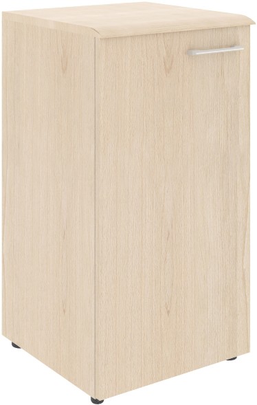 Шкаф колонка с глухой малой дверью (L) и топом WLC 42.1(L) Бук Тиара 432х432х814 WAVE