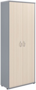 Шкаф с глухими дверьми СТ-1.9 Клен/Металлик 770*365*1975