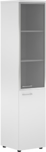 Шкаф колонка комбинированая (R) с топом XHC 42.7(R) Белый 432х432х1955 XTEN