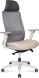 Кресло руководителя Norden Como серый пластик
