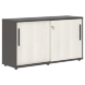 Шкаф низкий с дверьми ELC 1343 1346х430х750 EDIS