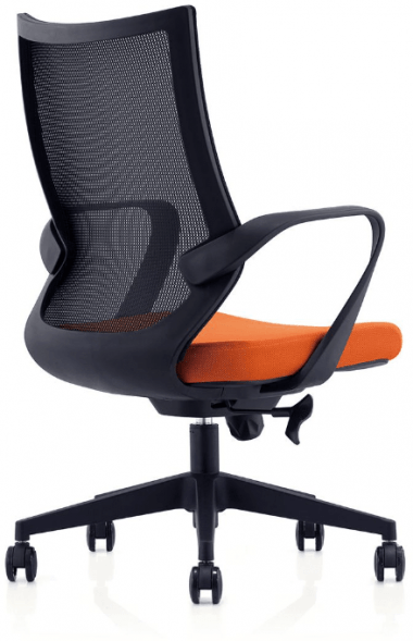 Кресло офисное Norden Спэйс LB чёрный пластик