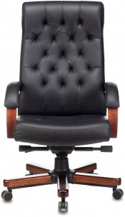Кресло руководителя Бюрократ T-9928WALNUT 