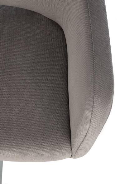  Кресло Бюрократ CH-380GL коричневый Marsell 22 крестов.4-луч. пластик пластик серый