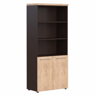 Шкаф с 1 комплектом глухих малых дверей и топом AHC 85.5 850х456х1969ALTO