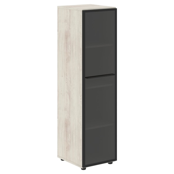 Шкаф колонка со стеклянной дверью LMC 40.2(L) 400х430х1517 LOFTIS