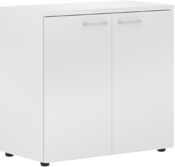 Шкаф с глухими малыми дверьми и топом XLC 85.1 Белый 856х432х820 XTEN