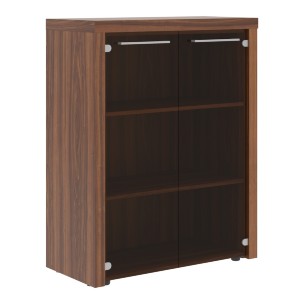 Шкаф со стеклянными дверьми и обвязкой ZMC 85.2 964х452х1219