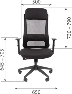 Кресло руководителя CHAIRMAN 500LT TW 