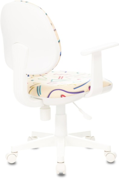 Кресло Бюрократ CH-W356AXSN с рисунком