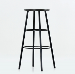 Кресло барное Barneo N-303 шпон ясень